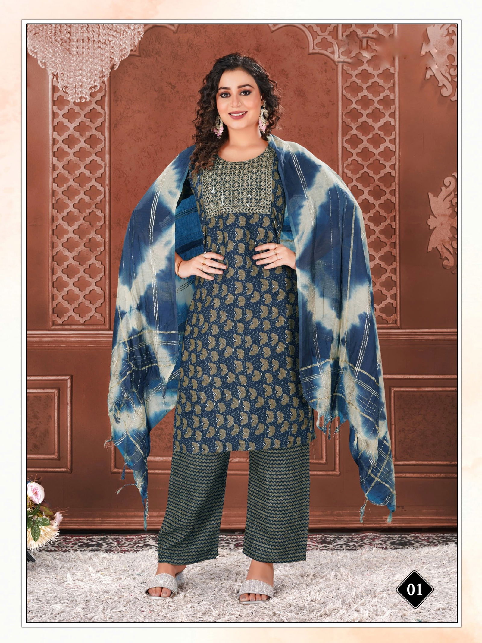 Kritika By Rangjyot Foil Printed Kurti With Bottom Dupatta Wholesale Shop In Surat
